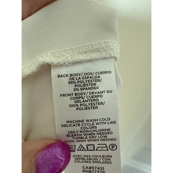 Ann Taylor Sleeveless Shell Blouse, L - Picture 5 of 5